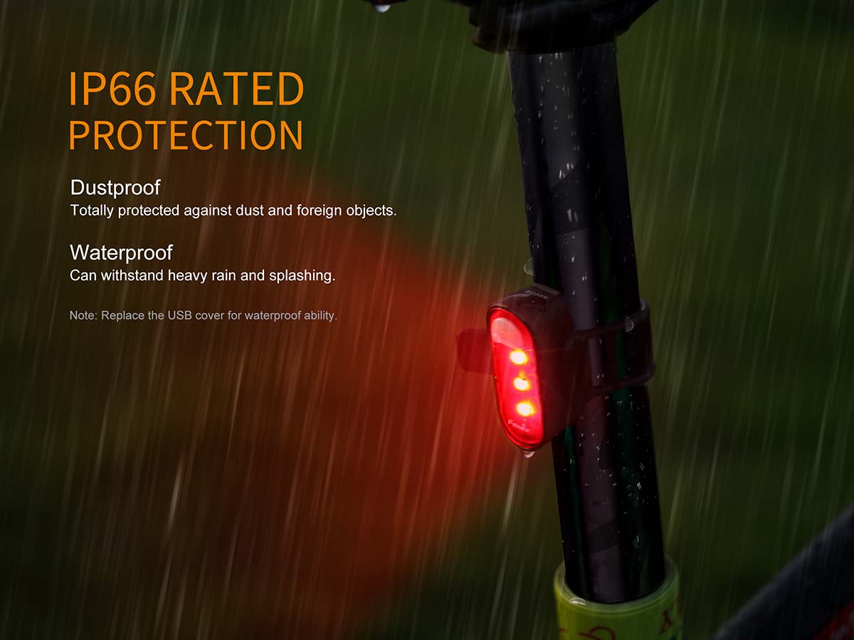 Fenix BC05R Rechargeable Bike Taillight DISCONTINUED Fenix