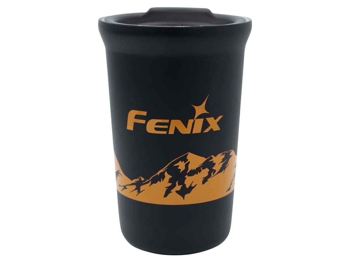 Fenix Branded Insulated cup black front