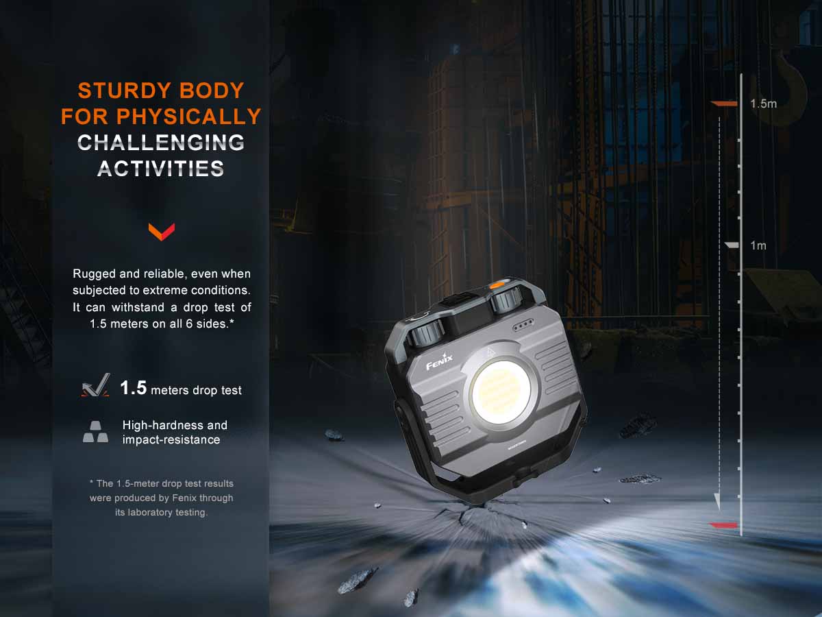 fenix cl28r rechargeable lantern impact resistant