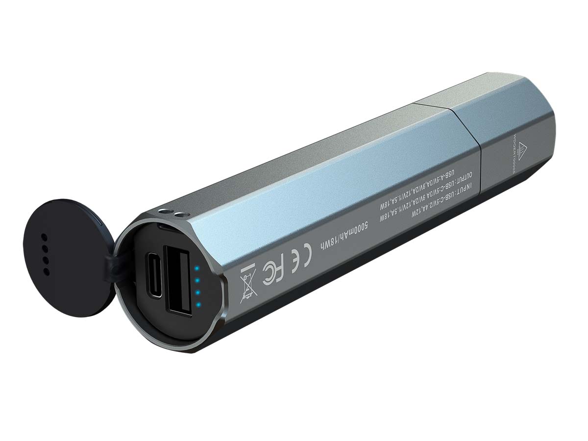 Fenix E-CP 1600-lumen LED Flashlight/Powerbank, Black Fenix E-CP 1600-lumen LED Flashlight/Powerbank, Black