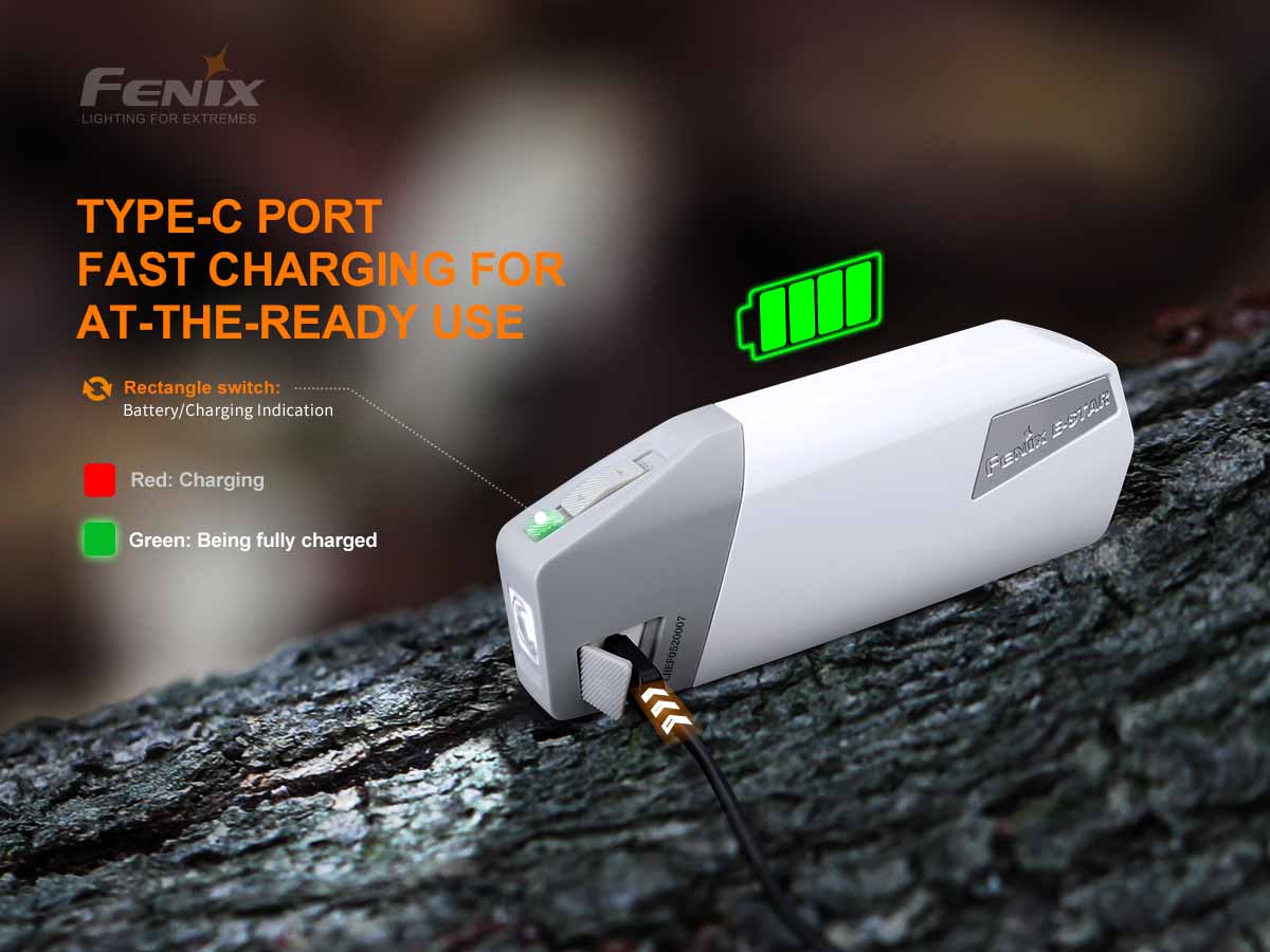 Fenix E-STAR Emergency Flashlight - DISCONTINUED
