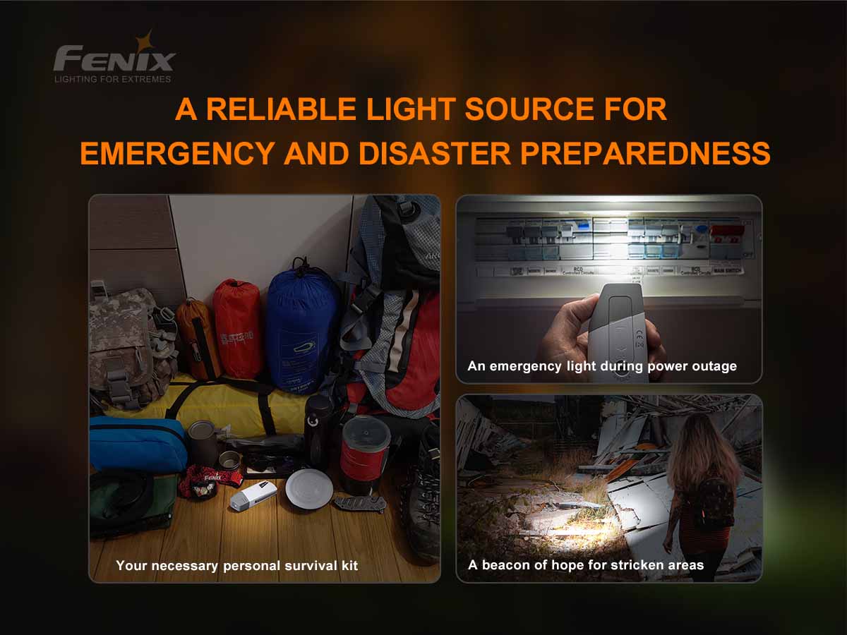 fenix e-star emergency flashlight preparedness