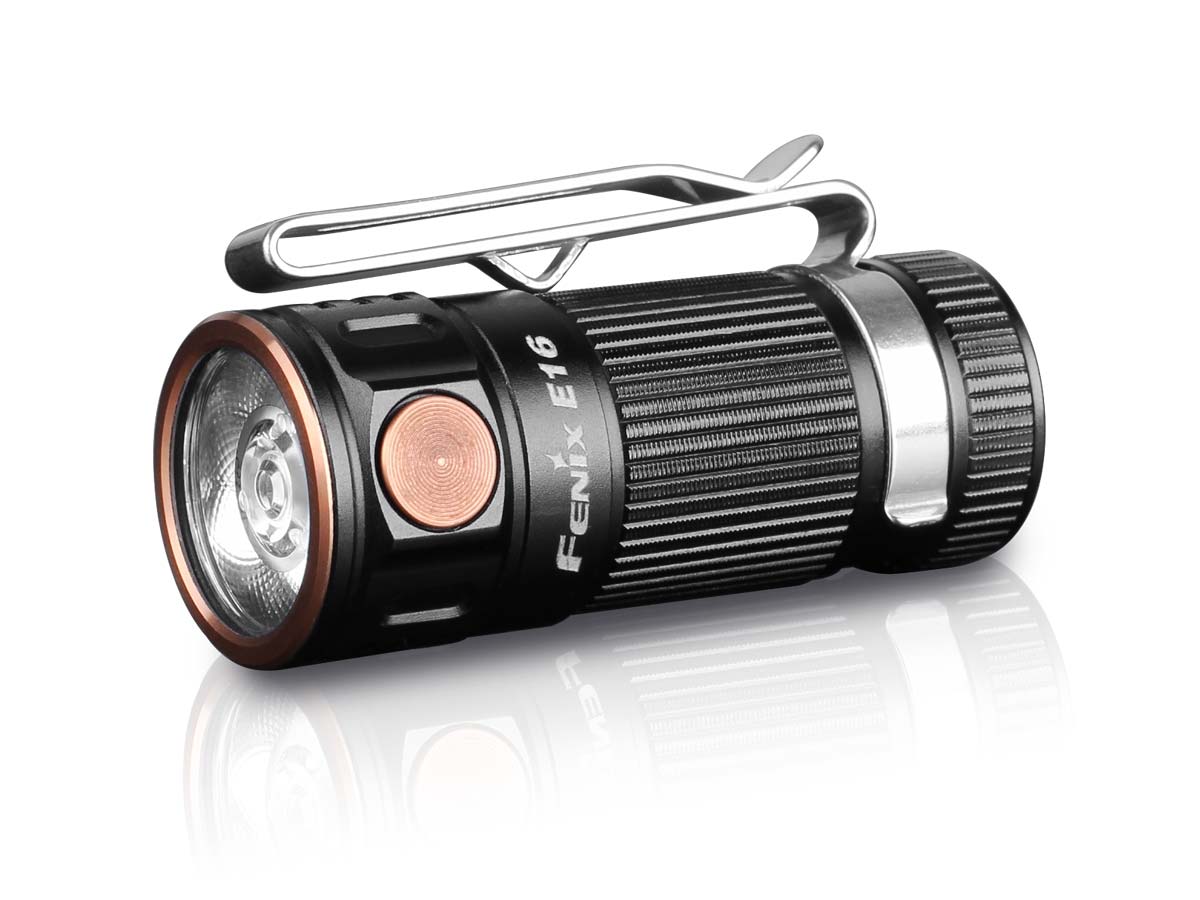 fenix e16ti titanium edc flashlight Fenix E16 EDC Flashlight