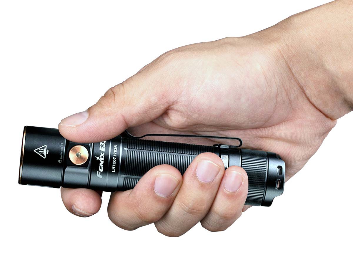Fenix E35 V3 Flashlight size
