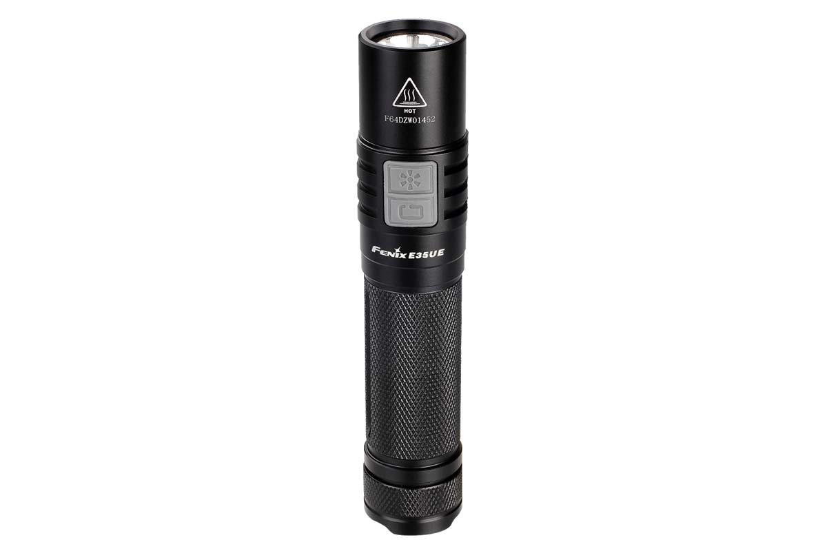 fenix e35UE led flashlight side view