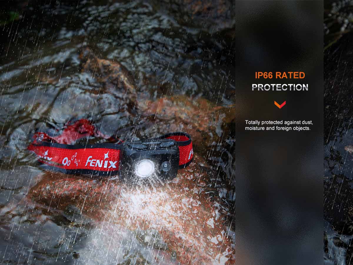 fenix hl16 headlamp rainproof