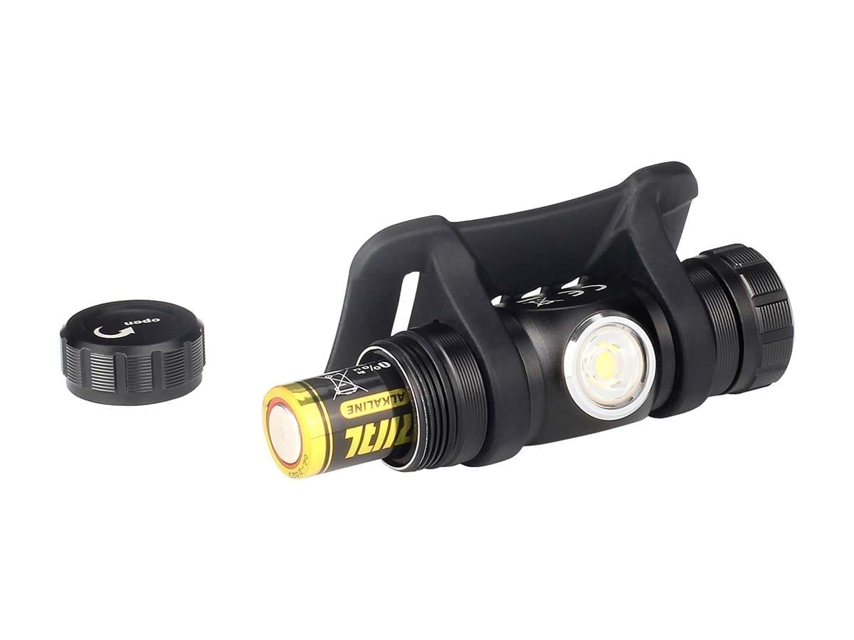 fenix hm23 headlamp battery