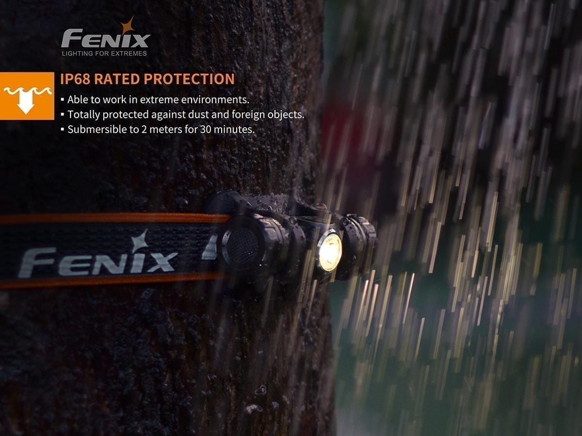 fenix hm23 headlamp waterproof