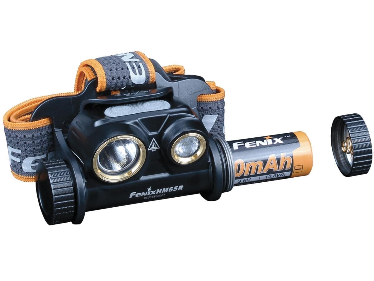 Fenix HM65R Headlamp battery