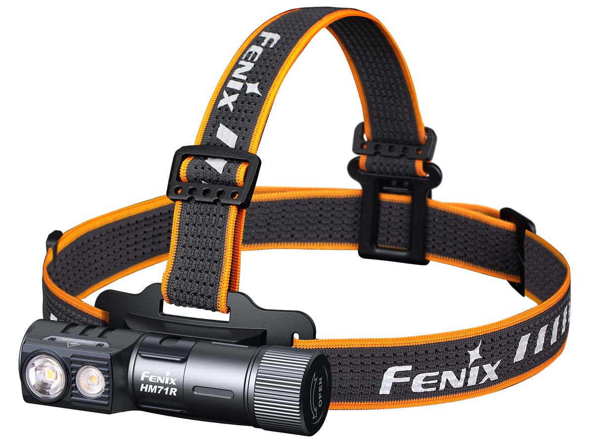 Lampe frontale Fenix HM71R: Puissante & Rechargeable