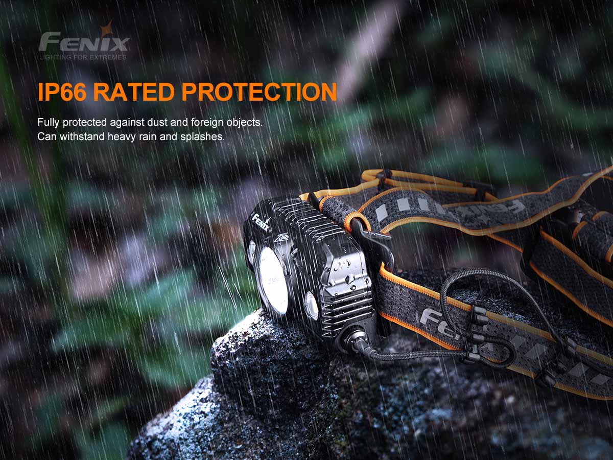 fenix hp30r headlamp waterproof