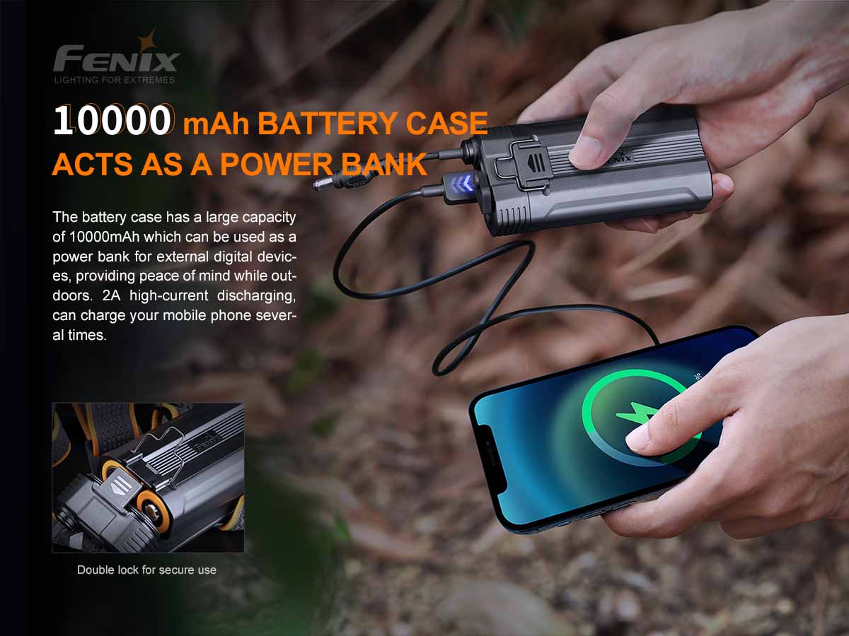 fenix hp30r headlamp battery pack