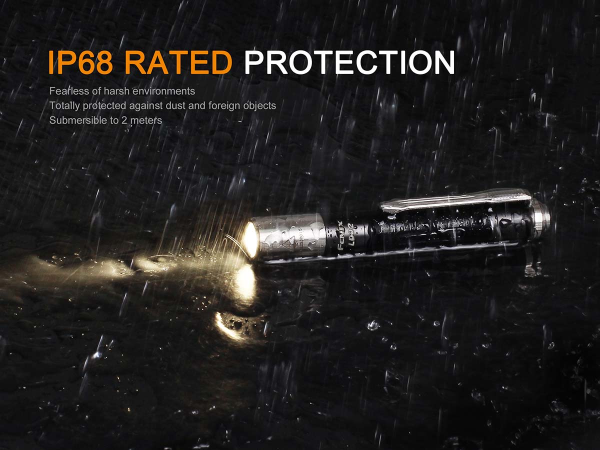 Fenix LD02 V2.0 EDC Penlight IP68 waterproof dustproof