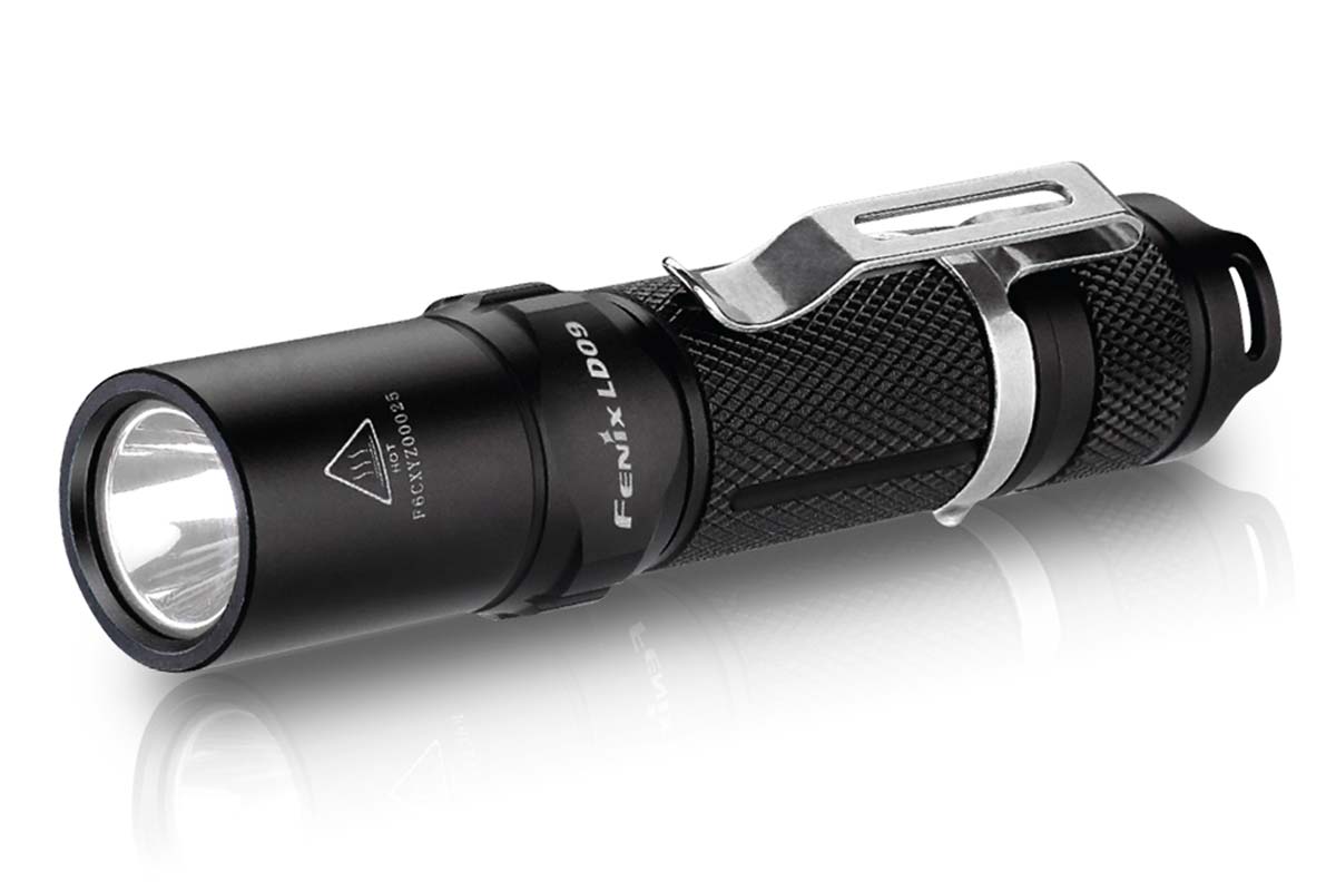 fenix ld09 led flashlight
