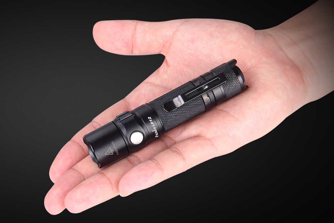fenix ld12 flashlight size
