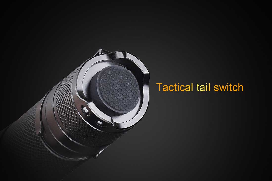 fenix ld12 flashlight tactical tail switch