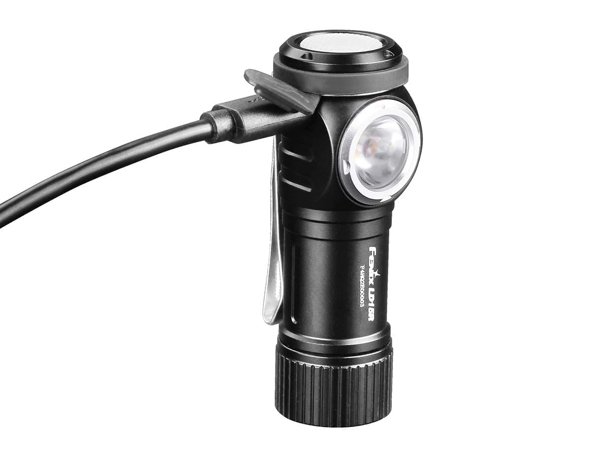 angled usb rechargeable flashlight Fenix LD15R USB Rechargeable Right Angle Flashlight
