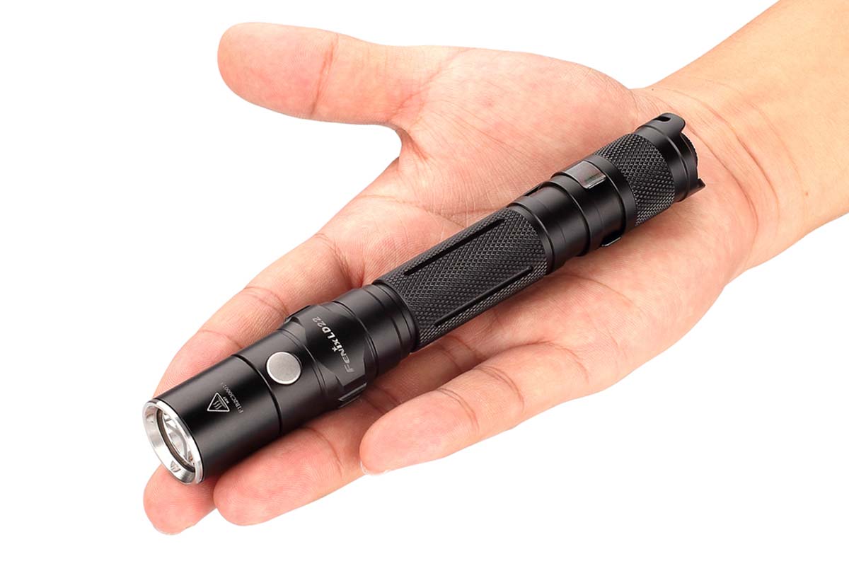 Fenix LD22 Flashlight Size