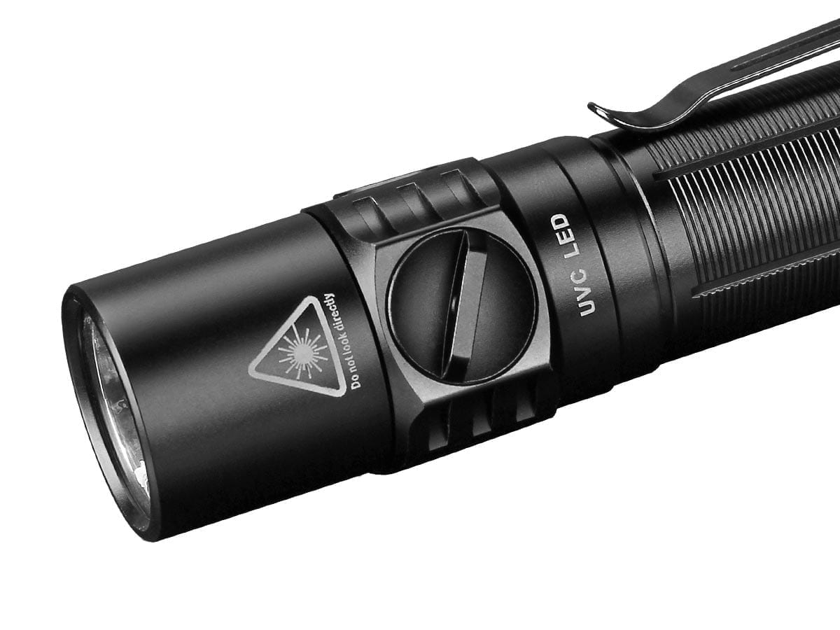 Fenix LD32 UVC Flashlight UV cap