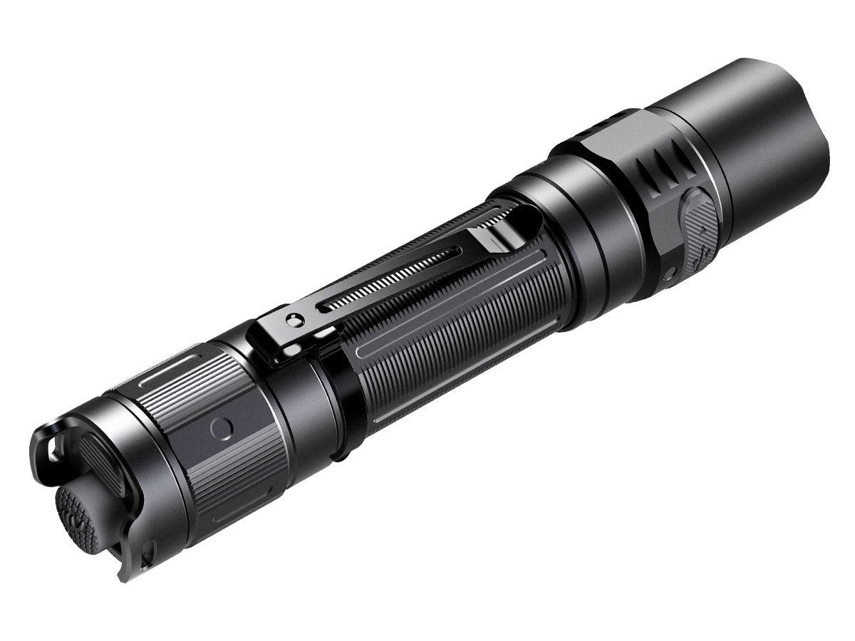 fenix pd35r rechargeable flashlight back view