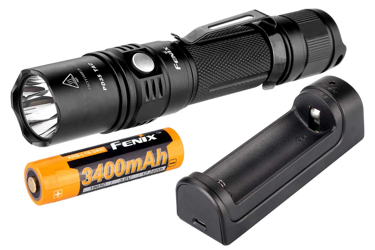 PD35TAC Rechargeable Bundle with Single Bay Charger - DISCONTINUED