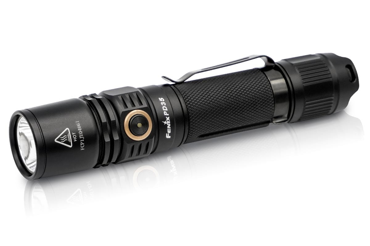 fenix pd35 v2 flashlight 1000 lumens