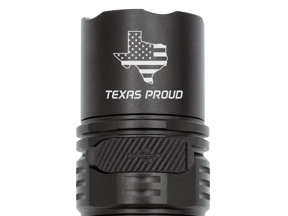fenix PD36R custom engraved flashlight