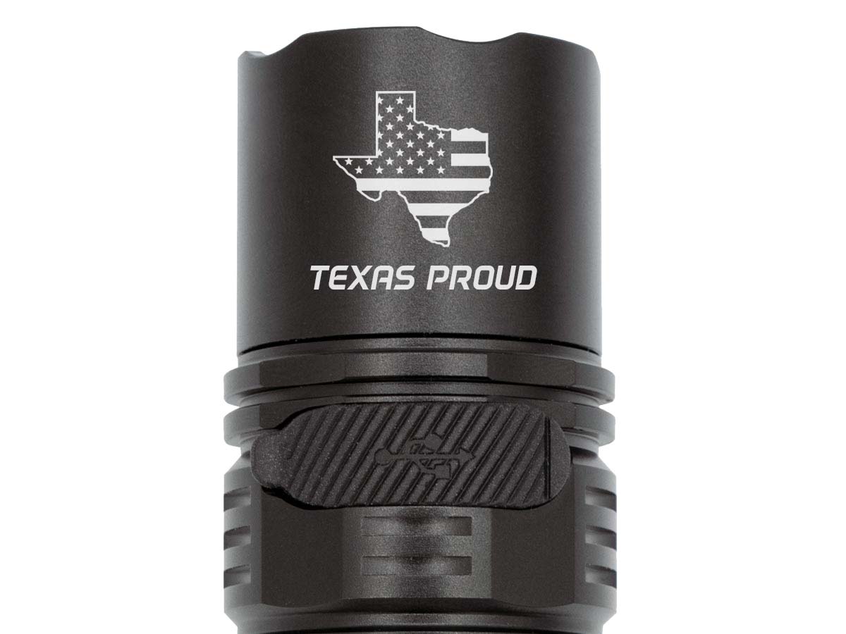 browning stoke rechargeable flashlight Fenix PD36R V2.0 Custom Engraved Flashlight