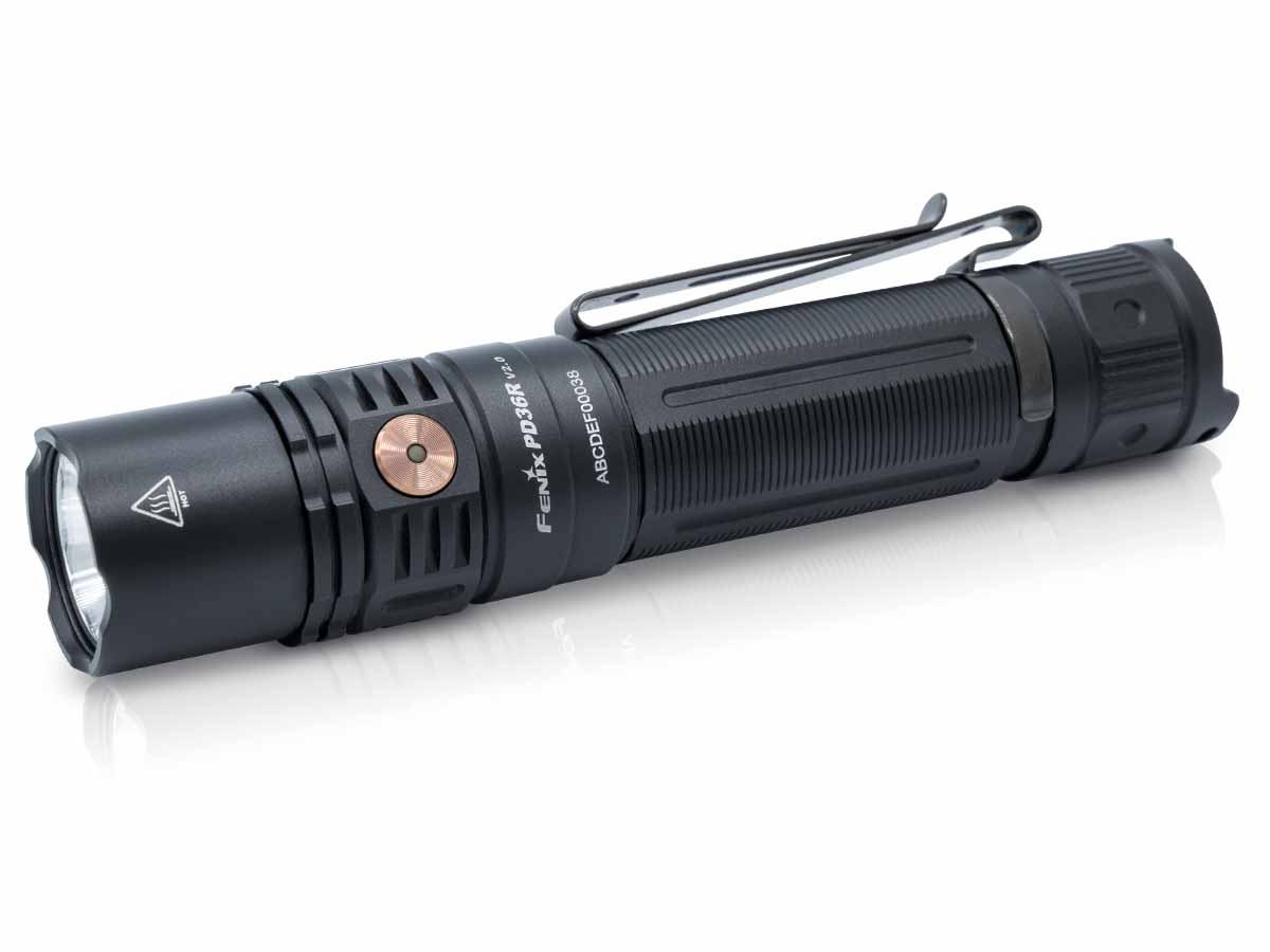 fenix pd36r v2.0 rechargeable flashlight