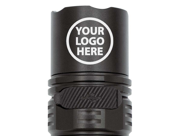 company logo engraved flashlight