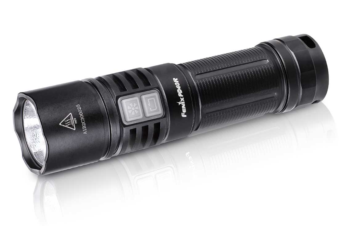 fenix 26650 flashlight PD40 LED Powered by an included 3400mAh 18650 li FD40 Fenix Flashlight - DISCONTINUED
