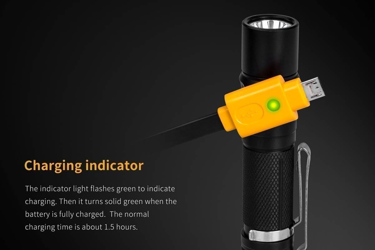 fenix rc05se flashlight rechargeable