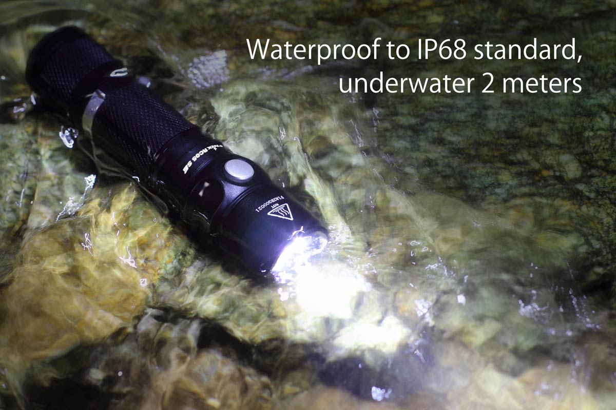 fenix rc05se flashlight waterproof