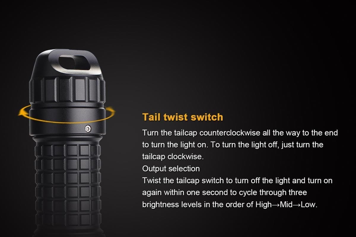 SD10 Fenix Flashlight - DISCONTINUED
