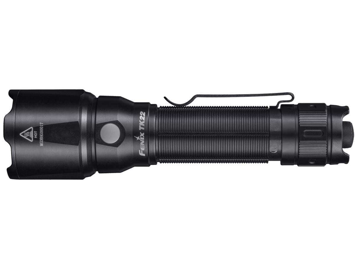 Fenix TK22 V2 flashlight side view