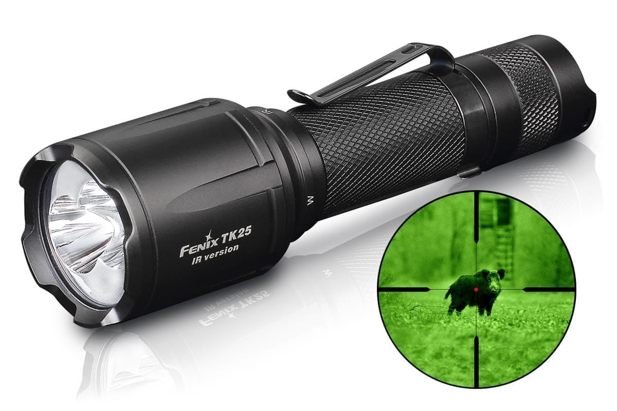 fenix 25 flashlight Fenix TK25 IR Flashlight with Infrared Illuminator