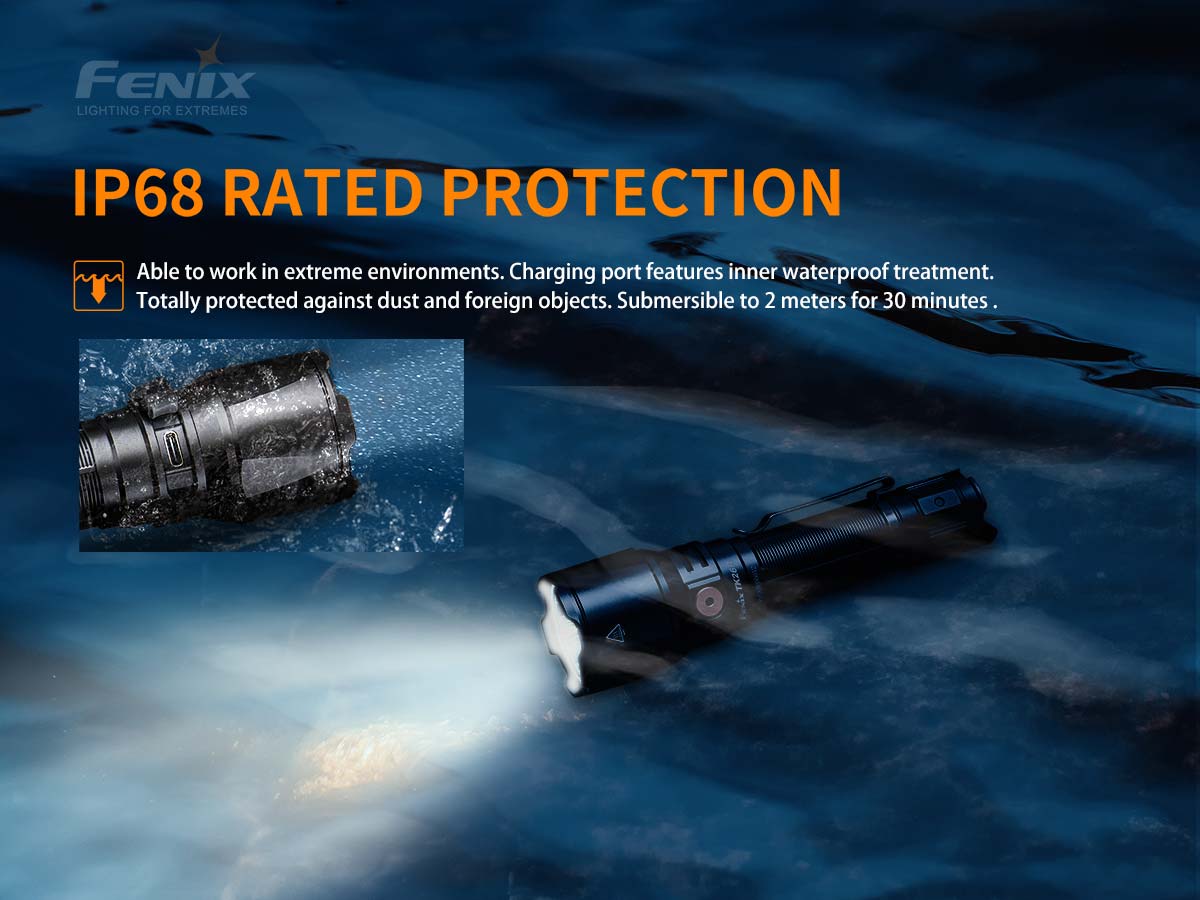 Fenix TK26R Tactical Flashlight waterproof