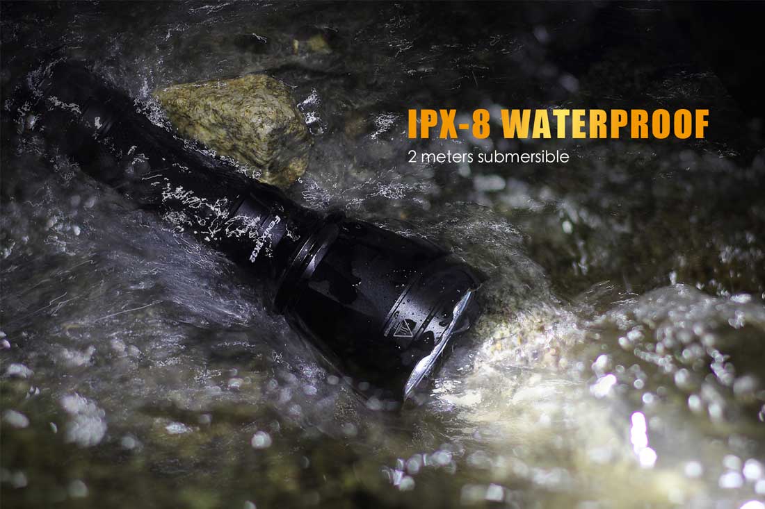 fenix tk32 hunting flashlight waterproof
