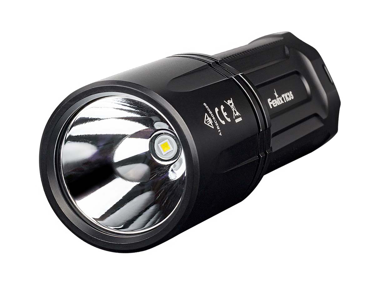 fenix tk35 flashlight 2018 upgrade led lens