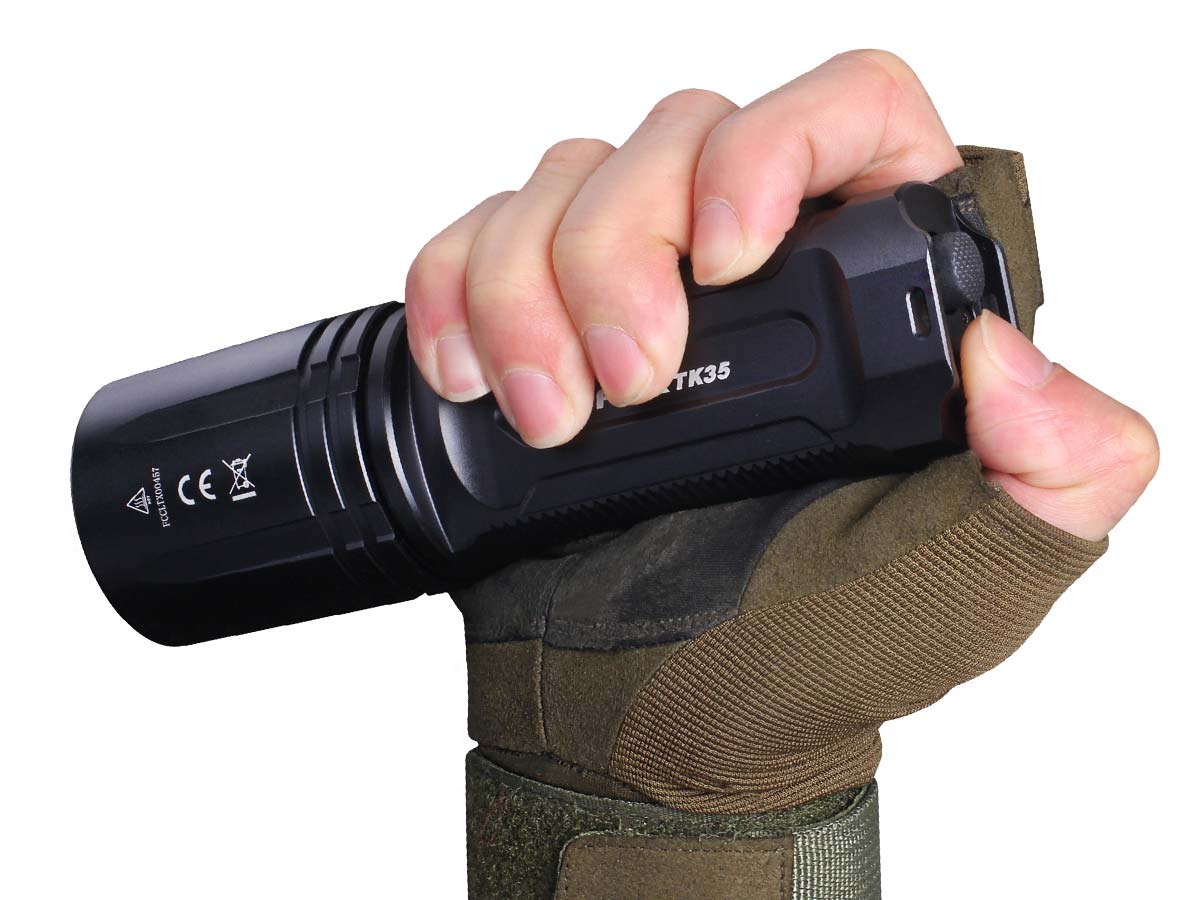 fenix tk35 flashlight 2018 upgrade size