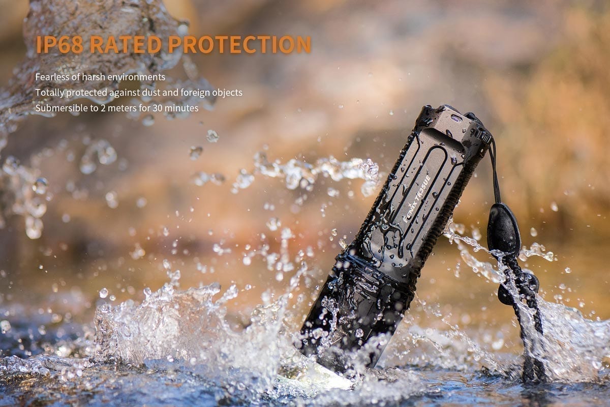fenix tk35 flashlight 2018 waterproof dustproof