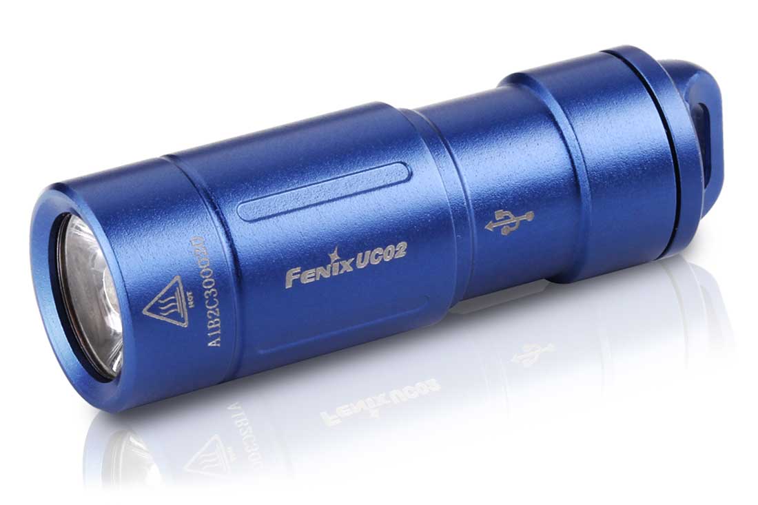UC02 USB Rechargeable Keychain Flashlight - Discontinued