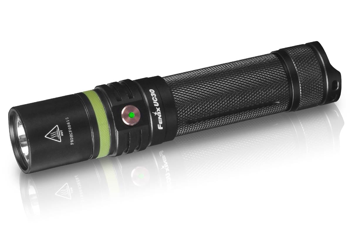 fenix uc30 rechargeable flashlight