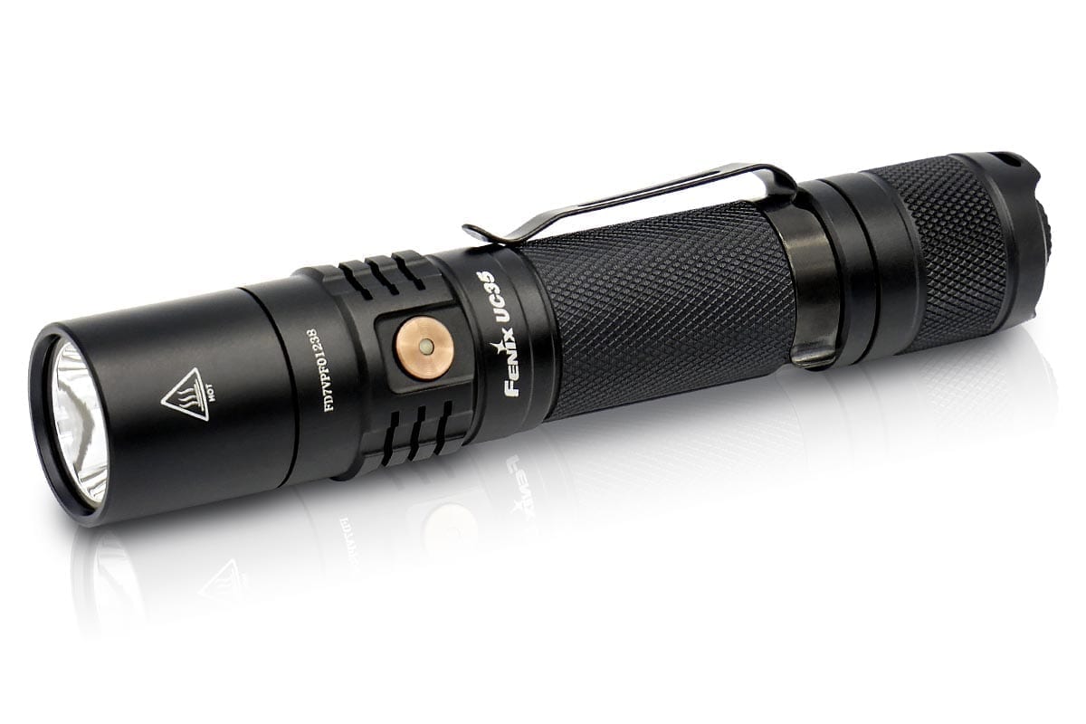fenix uc35 v2 rechargeable led flashlight