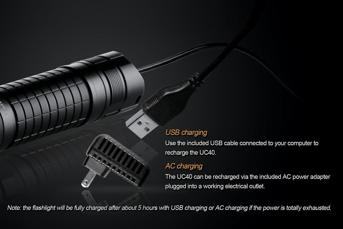 UC40UE Fenix Flashlight - DISCONTINUED