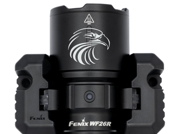 fenix wf26r flashlight with charging dock engraved