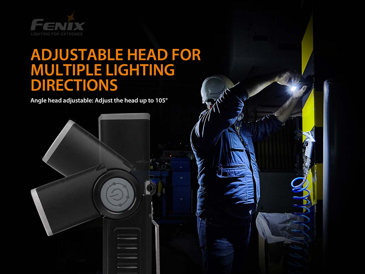 Fenix WT20R Flashlight angle head