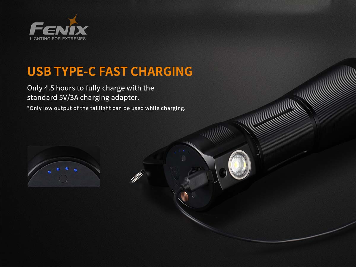 Fenix WT50R flashlight usb rechargeable