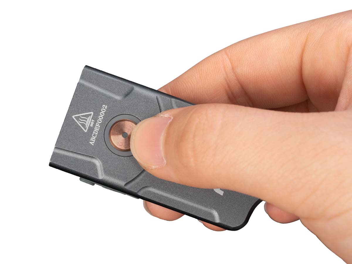 fenix e03r version 2 keychain flashlight compact size