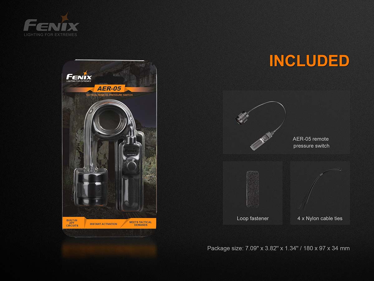 Fenix AER-05 remote switch included